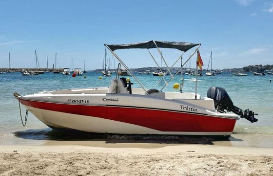 Boat without licence  Compass 150 cc 15hp