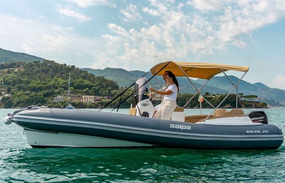 Boat without licence Salpa Soleil 20 40hp