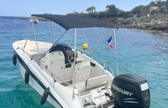 Motorboat Clear Liner Aries 150hp