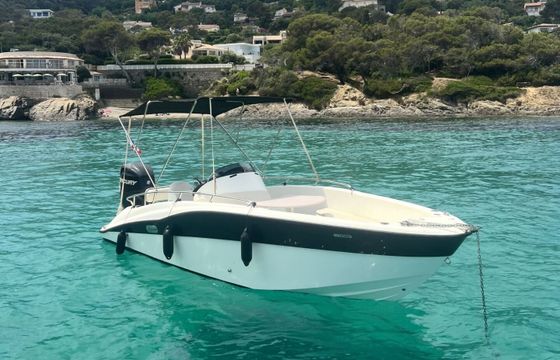 Motorboat Clear Liner Aries 150hp