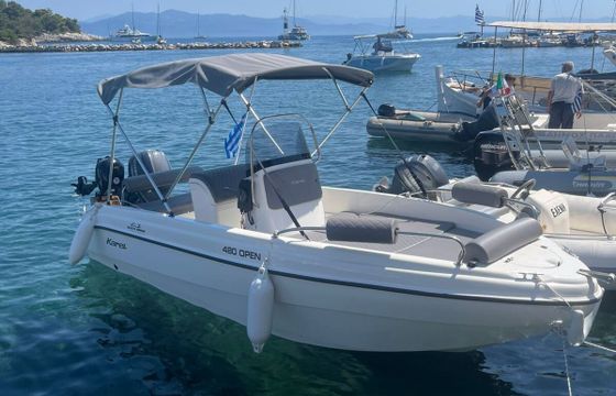 Motorboat Karel 480 30hp