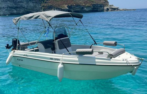 Motorboat Karel 480 30hp