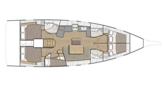 Sailboat Beneteau Oceanis 46.1 14.6m