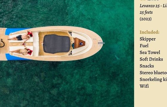 Motorboat Lilybaeum Yacht Levanzo 25 - 2023 300hp
