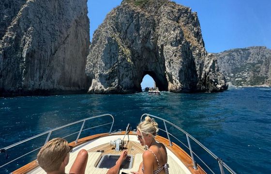 Motorboat Fratelli Aprea Gozzo semicabin 765 200hp