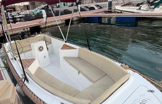 Boat without licence Silver yacht Silver 495 15hp