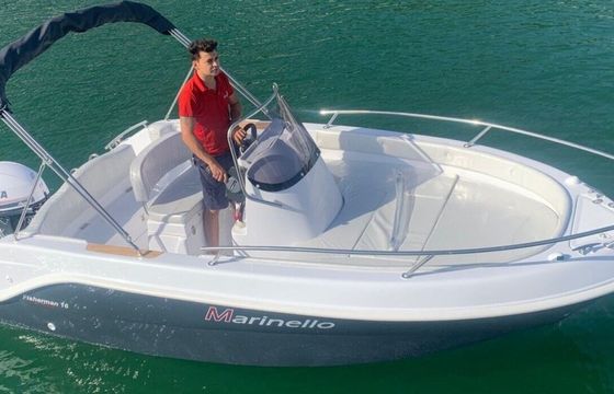 Boat without licence  Marinello Fisherman 16 6hp