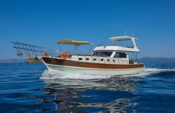 Gulet Luxury custom built gulet with a capacity of 6 people 16m