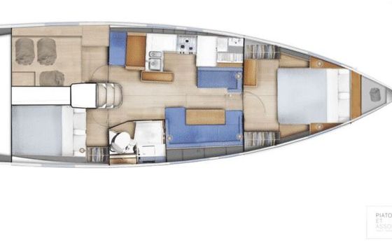 Sailboat Jeanneau Sun Odyssey 410 12m