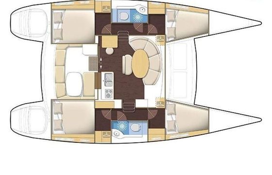 Catamaran Lagoon 380 11.55m
