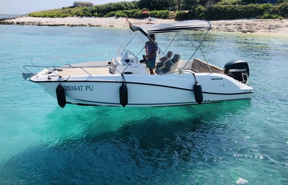 Motorboat Quicksilver quicksilver 675 Sundeck 150hp