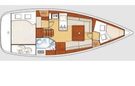 Sailboat Beneteau Oceanis 31 9.66m