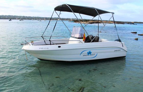 Motorboat Pacific Craft Open 500 15hp
