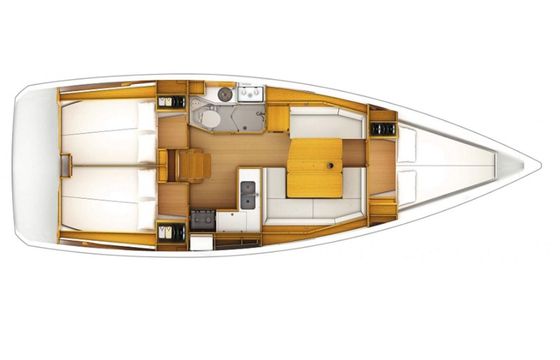 Sailboat Jeanneau Sun Odyssey 389 10m