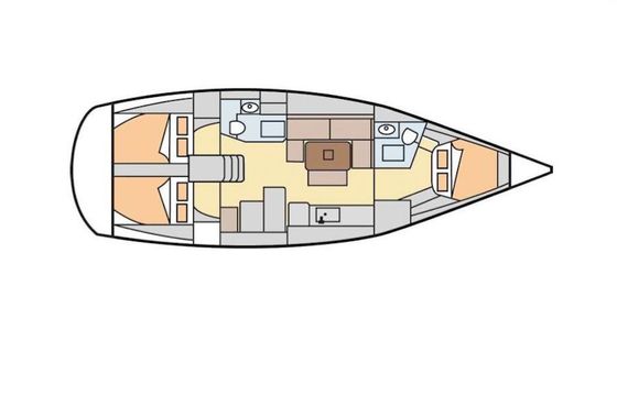 Sailboat DUFOUR 405 12.17m