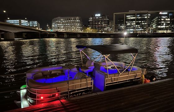 Motorboat Smart craft Pontoon 115hp