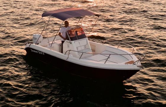 Boat without licence  Terminal Boat TERMINAL BOAT 21 40hp