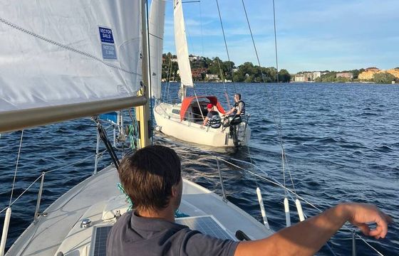 Sailboat Albin Viggen 7m