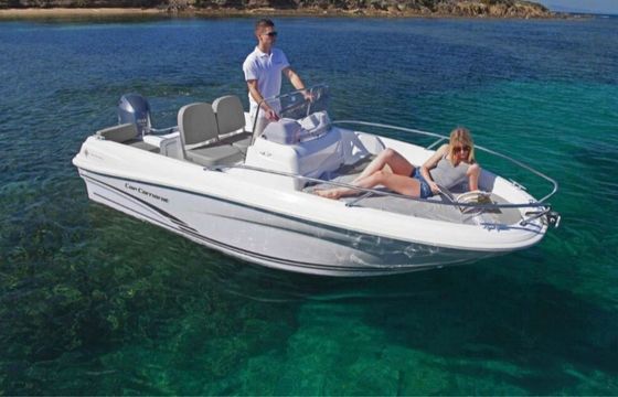 Motorboat Jeanneau Cap Camarat 4.7 style 60hp