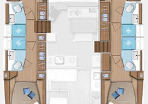 Catamaran Lagoon-Bénéteau Lagoon 46 - 4 + 2 cab. 13m