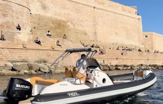 RIB prua al vento thor 8 200hp