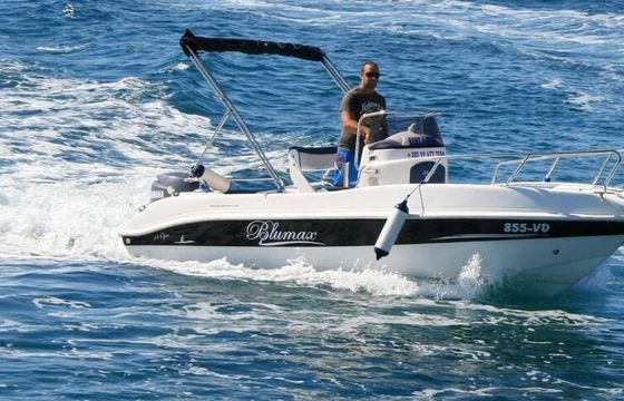 Motorboat BlueMax 550 Open 100hp