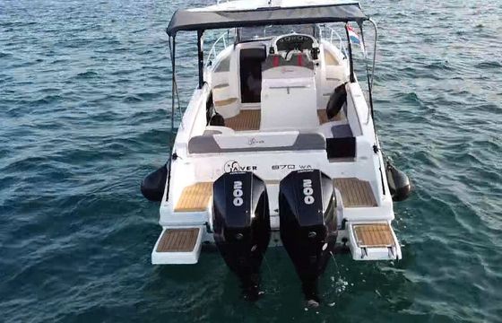 Motorboat Saver 870WA 400hp