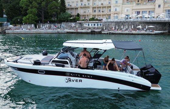 Motorboat Saver 870WA 400hp