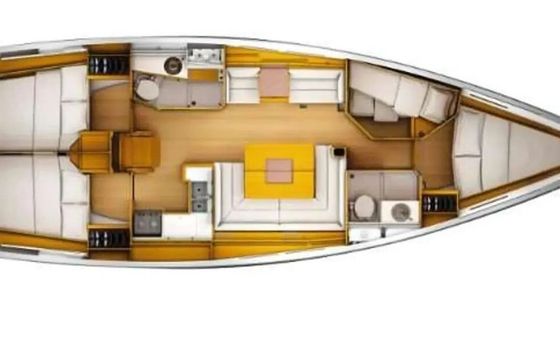 Sailboat Jeanneau Sun Odyssey 449 (Amarre incluido) 13m