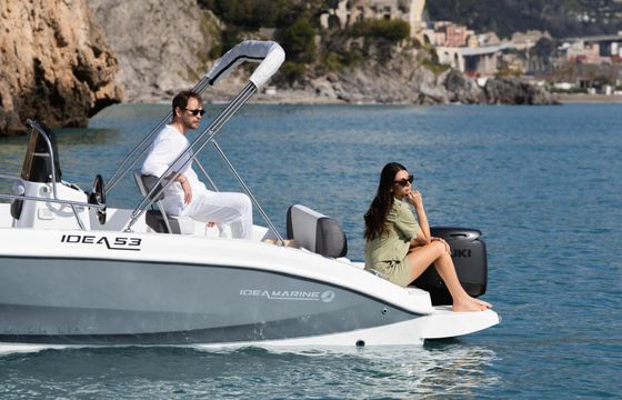 Motorboat IDEA MARINE IDEA 53 OPEN LINE 40hp