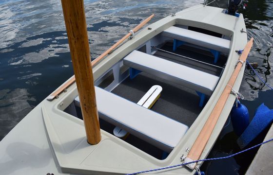 Motorboat Zephyr Boats 21 5hp