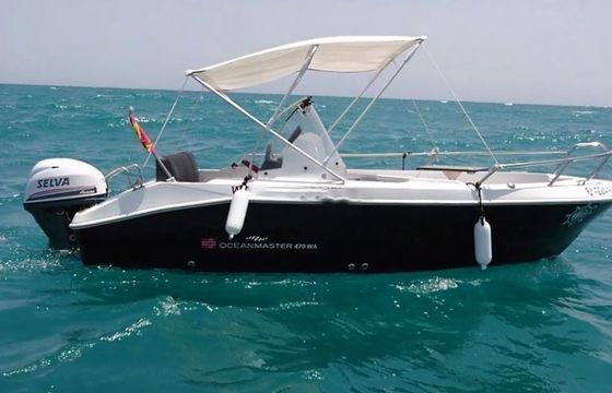 Boat without licence  ADMIRAL OCEAN MASTER 470WA 15hp