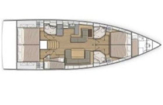 Sailboat Beneteau Oceanis 51.1 15.94m