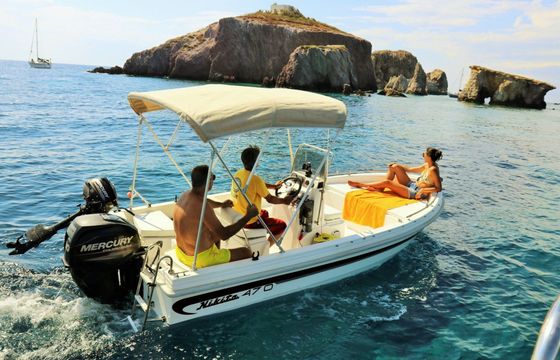 Boat without licence  Nikita SEAROVER 470 30hp
