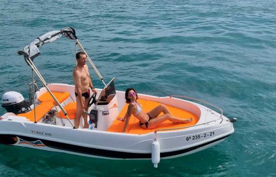 Boat without licence voraz 450 sin licencia 15hp