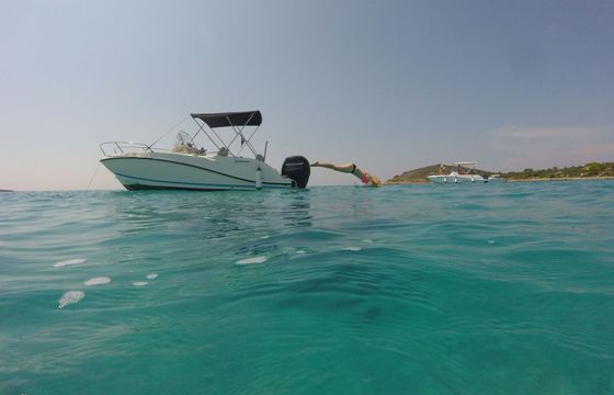 Motorboat QUICKSILVER ACTIV 605 OPEN 150hp
