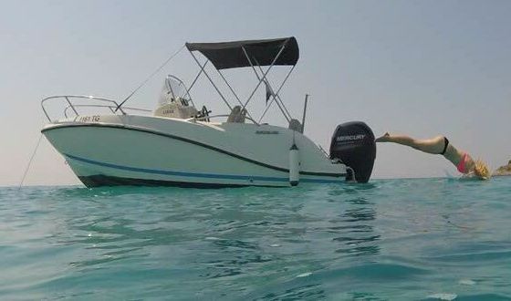 Motorboat QUICKSILVER ACTIV 605 OPEN 150hp