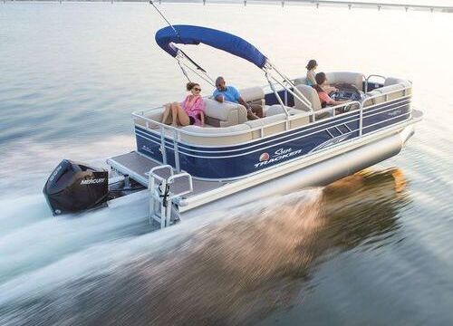Motorboat mercury cruiser 120hp