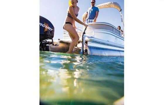 Motorboat mercury cruiser 120hp
