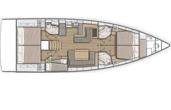 Sailboat Beneteau Oceanis 51.1 15.94m