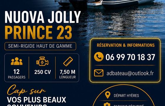 Motorboat Nuova Jolly Prince 23 250hp