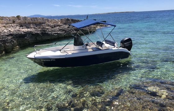 Motorboat Fisher 17 70hp