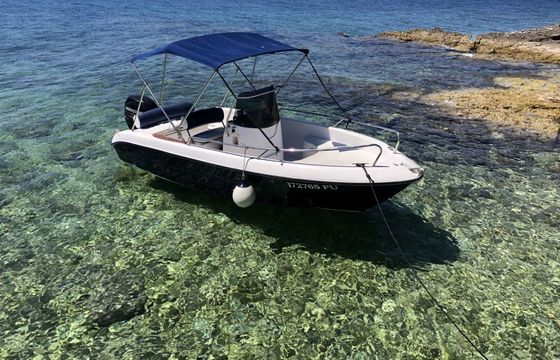 Motorboat Fisher 17 70hp