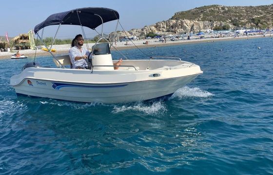 Boat without licence Poseidon Proteus