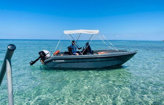 Motorboat Poseidon Blu Water 60hp