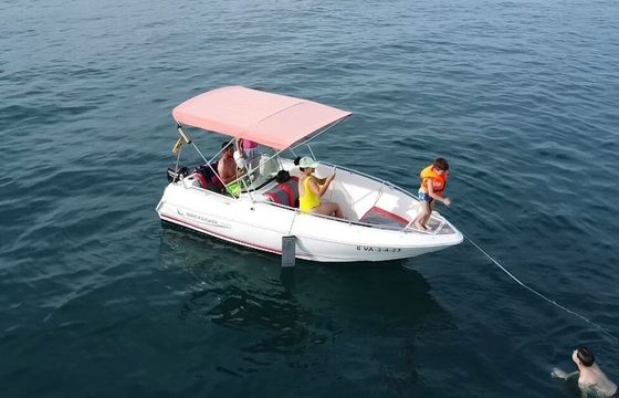 Boat without licence  Quicksilver Zafiro 15hp