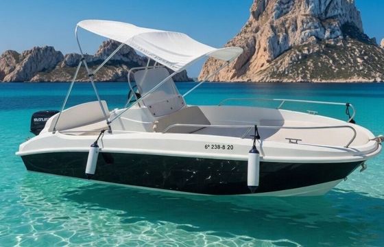 Boat without licence  Remus 450 15hp