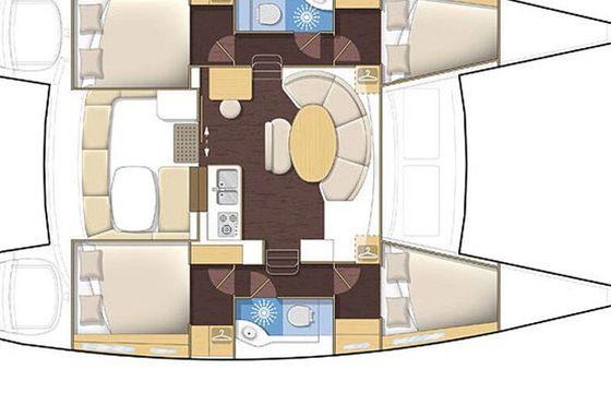 Catamaran Lagoon 380 S2 12m