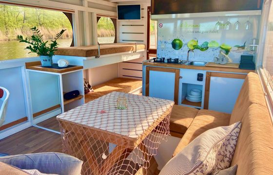 Houseboat Rollyboot optimal für ANFÄNGER Rollyboot 1
