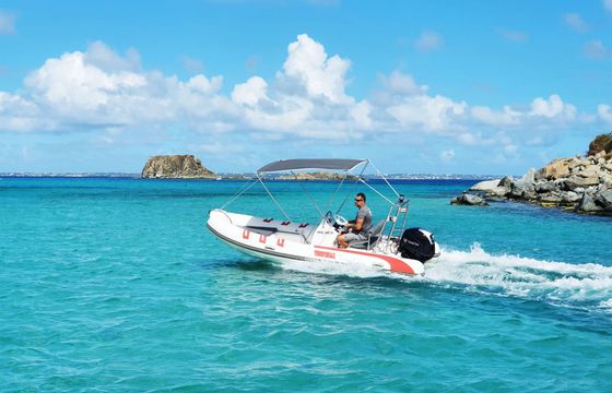 Motorboat Semi rigide RIB 480 50hp